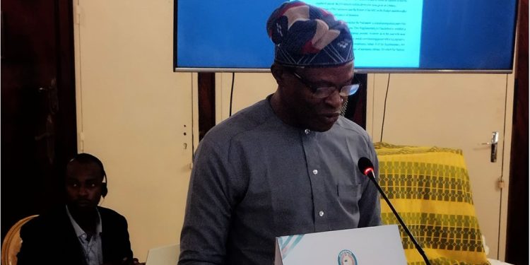 Amb. Olawale Awe, Head, ECOWAS National Office, Nigeria,