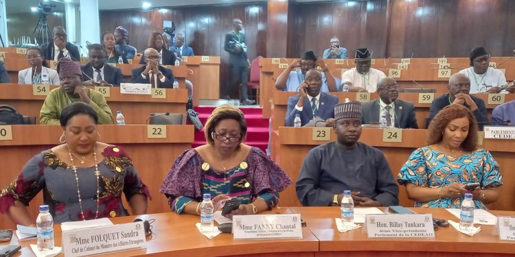 Community MPs at joint delocalised meeting in Ivory Coast The Vice President of the Ivorian National Assembly, Diawara Mamadou, said that parliament played an important role in the preparation of budgets both nationally and in international organisations. He said that for ECOWAS, where Parliament plays a fundamental role in monitoring through budget preparation and oversight, it was important for constituents to be informed about parliament’s actions regarding budgetary matters. According to him, parliament