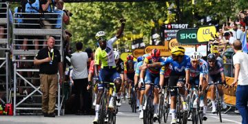 African cyclist makes history at Tour de France