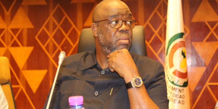 Senator Edwin Melvin Snowe Jr. Chairman of Political Affairs, peace, security and APRM