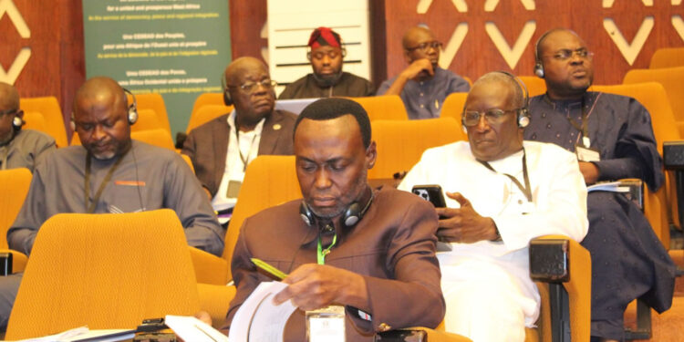 Members of Parliament at third Extraordinary meeting in Togo