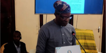 Amb. Olawale Awe, Head, ECOWAS National Office, Nigeria,