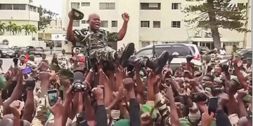 Gabon military leader