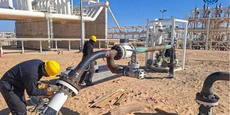 Libya pipe line