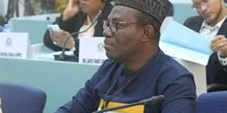 Hon Bedzrah a member of Ghana's delegation to ECOWAS Parliament