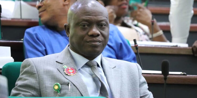 Picture of senator Salam Bamidele a Nigeria member of the ECOWAS delegation