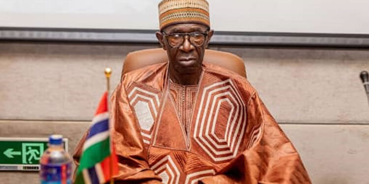Rt. Hon Fabakary Tombong Jatta Speaker of the Gambian National Assembly