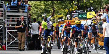 African cyclist makes history at Tour de France