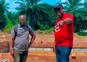 Senator Edwin Snowe Jr. Inspects Progress at C.H. Dewey Sports Stadium, Calls for Turf Installation