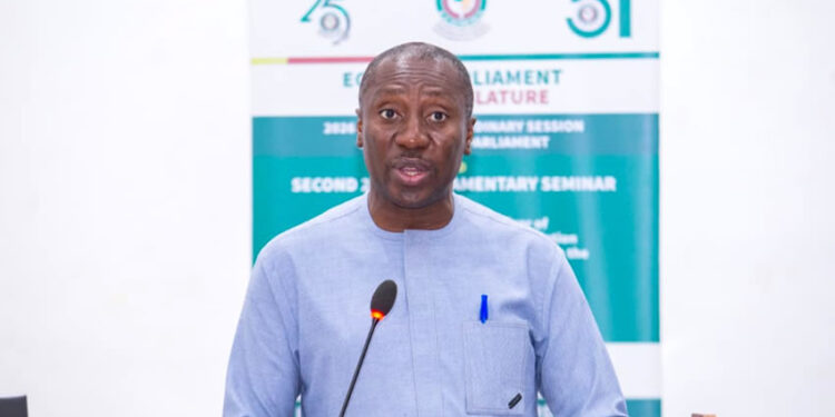 Afenyo-Markin Hands Over ECOWAS Parliament Leadership to Kwaku Ricketts Hagan